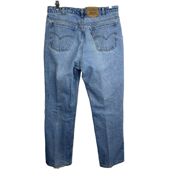 Vintage Levi's Jeans 619 Orange Tab Mens 36 x 30 Denim Straight Leg High Rise - Picture 1 of 6